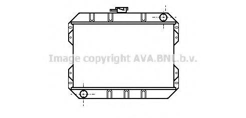 AVA QUALITY COOLING FD2090 Радіатор, охолодження двигуна