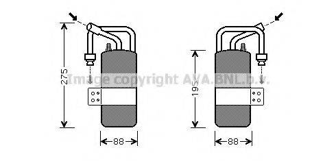 AVA QUALITY COOLING FDD386 Осушувач, кондиціонер