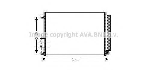 AVA QUALITY COOLING FT5347D Конденсатор, кондиціонер