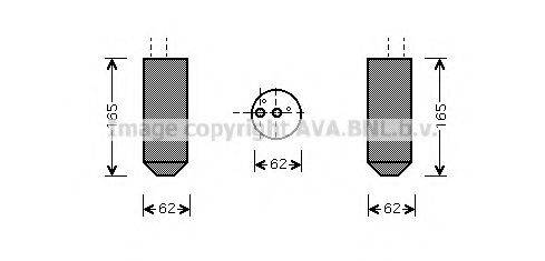 AVA QUALITY COOLING FTD348 Осушувач, кондиціонер