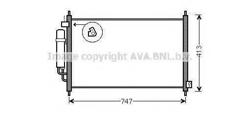 AVA QUALITY COOLING HD5234D Конденсатор, кондиціонер