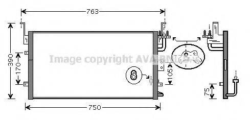 AVA QUALITY COOLING HY5135 Конденсатор, кондиціонер