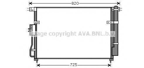 AVA QUALITY COOLING KA5112D Конденсатор, кондиціонер