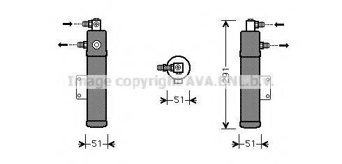 AVA QUALITY COOLING MED201 Осушувач, кондиціонер