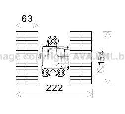 AVA QUALITY COOLING MS8633 Електродвигун, вентиляція салону