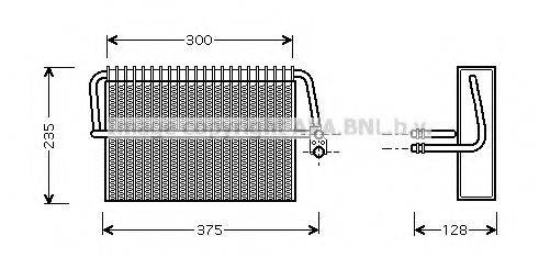 AVA QUALITY COOLING MSV325 Випарник, кондиціонер