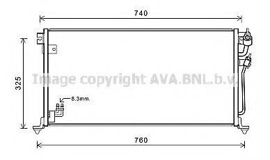 AVA QUALITY COOLING MT5220 Конденсатор, кондиціонер