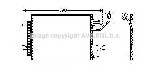 AVA QUALITY COOLING MTA5177D Конденсатор, кондиціонер