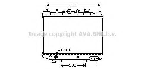 AVA QUALITY COOLING MZ2083 Радіатор, охолодження двигуна