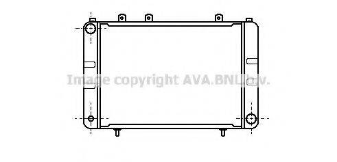 AVA QUALITY COOLING OL2031 Радіатор, охолодження двигуна