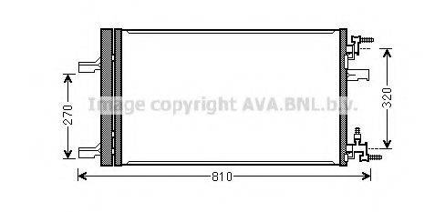 AVA QUALITY COOLING OL5499 Конденсатор, кондиціонер