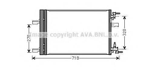 AVA QUALITY COOLING OL5500 Конденсатор, кондиціонер