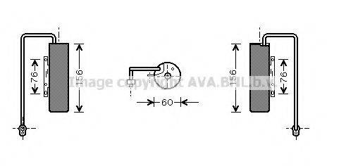 AVA QUALITY COOLING OLK331 Компресор, кондиціонер