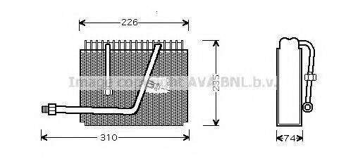 AVA QUALITY COOLING OLV320 Випарник, кондиціонер