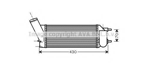 AVA QUALITY COOLING PE4335 Інтеркулер