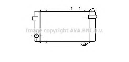 AVA QUALITY COOLING RT2029 Радіатор, охолодження двигуна