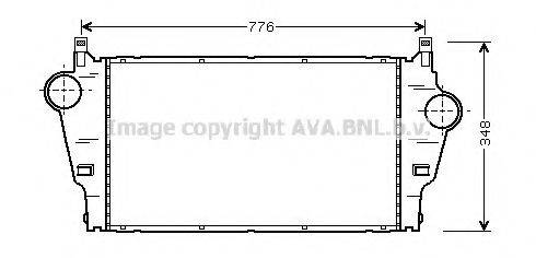 AVA QUALITY COOLING RT4295 Інтеркулер