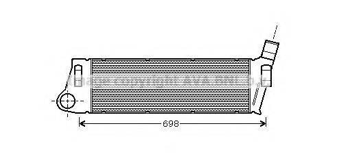 AVA QUALITY COOLING RT4316 Інтеркулер