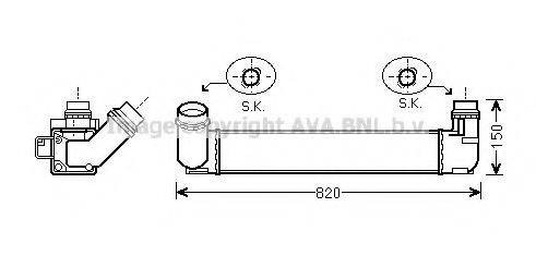 AVA QUALITY COOLING RT4412 Інтеркулер