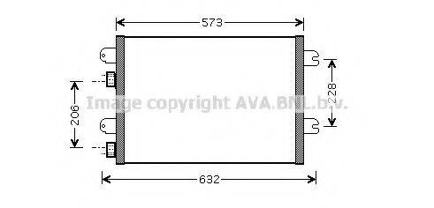 AVA QUALITY COOLING RT5317 Конденсатор, кондиціонер