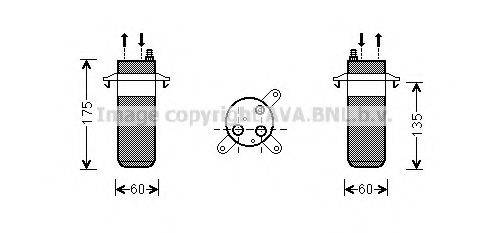 AVA QUALITY COOLING RTD446 Осушувач, кондиціонер