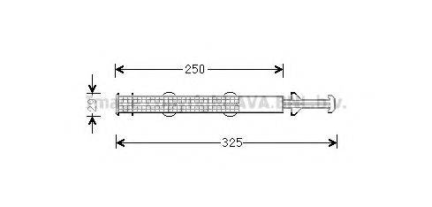 AVA QUALITY COOLING STD043 Осушувач, кондиціонер