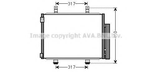 AVA QUALITY COOLING SZ5133D Конденсатор, кондиціонер