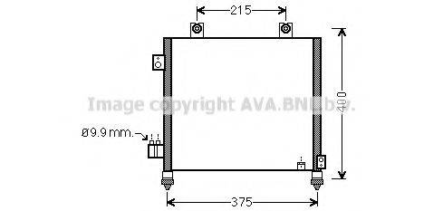 AVA QUALITY COOLING SZA5120D Конденсатор, кондиціонер