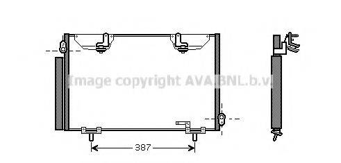 AVA QUALITY COOLING TO5328D Конденсатор, кондиціонер