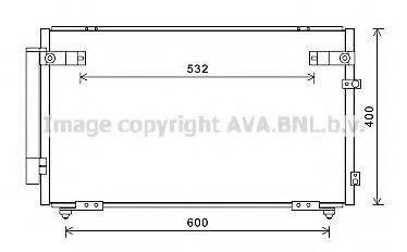 AVA QUALITY COOLING TO5621 Конденсатор, кондиціонер