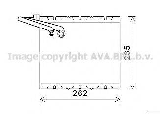 AVA QUALITY COOLING VOV157 Випарник, кондиціонер