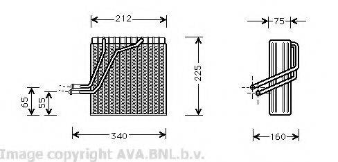 AVA QUALITY COOLING VWV030 Випарник, кондиціонер