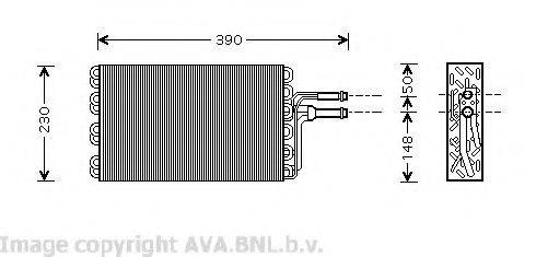 AVA QUALITY COOLING VWV185 Випарник, кондиціонер