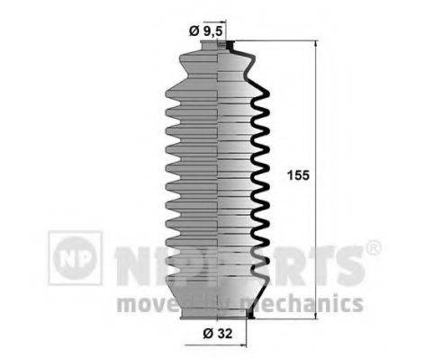 NIPPARTS J2842004 Комплект пильника, рульове керування