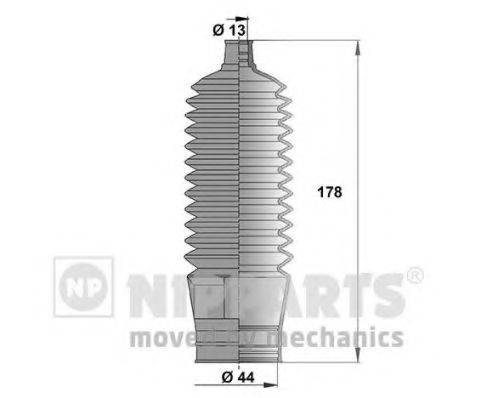 NIPPARTS J2846007 Комплект пильника, рульове керування