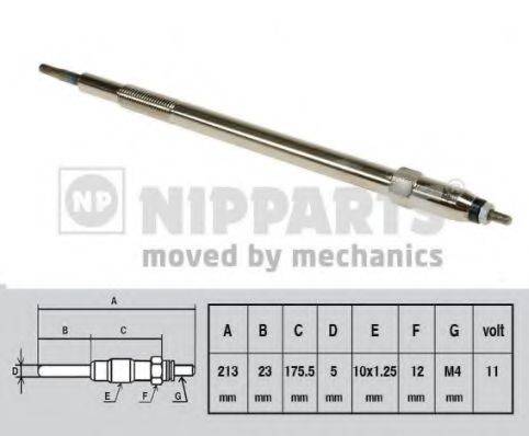 NIPPARTS J5711027 Свічка розжарювання