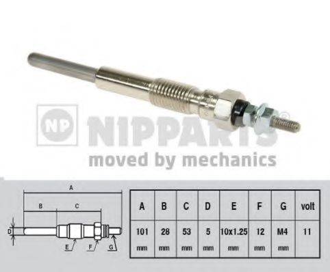 NIPPARTS J5712007 Свічка розжарювання