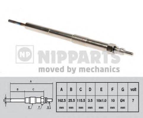 NIPPARTS N5711033 Свічка розжарювання