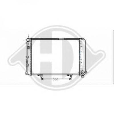 DIEDERICHS 8500178 Радіатор, охолодження двигуна