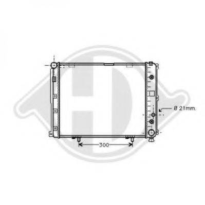 DIEDERICHS 8504774 Радіатор, охолодження двигуна