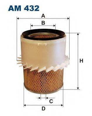 FILTRON AM432 Повітряний фільтр