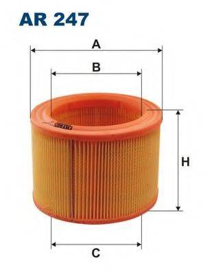 FILTRON AR247 Повітряний фільтр