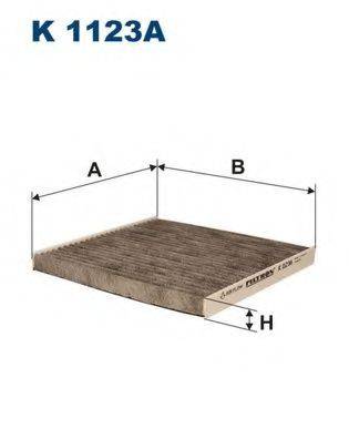 FILTRON K1123A Фільтр, повітря у внутрішньому просторі