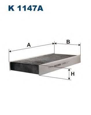 FILTRON K1147A Фільтр, повітря у внутрішньому просторі