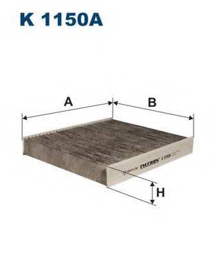 FILTRON K1150A Фільтр, повітря у внутрішньому просторі