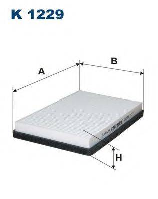 FILTRON K1229 Фільтр, повітря у внутрішньому просторі