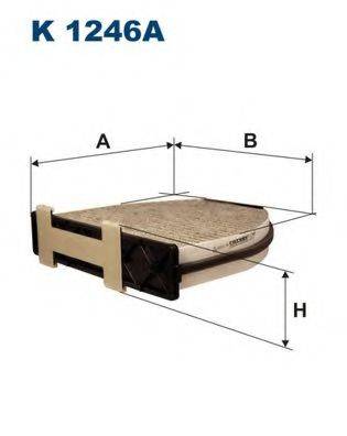 FILTRON K1246A Фільтр, повітря у внутрішньому просторі