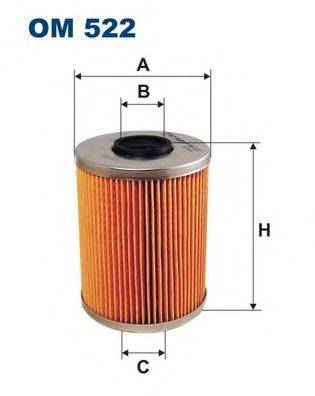 FILTRON OM522 Масляний фільтр