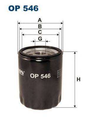 FILTRON OP546 Масляний фільтр