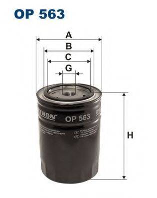 FILTRON OP563 Масляний фільтр